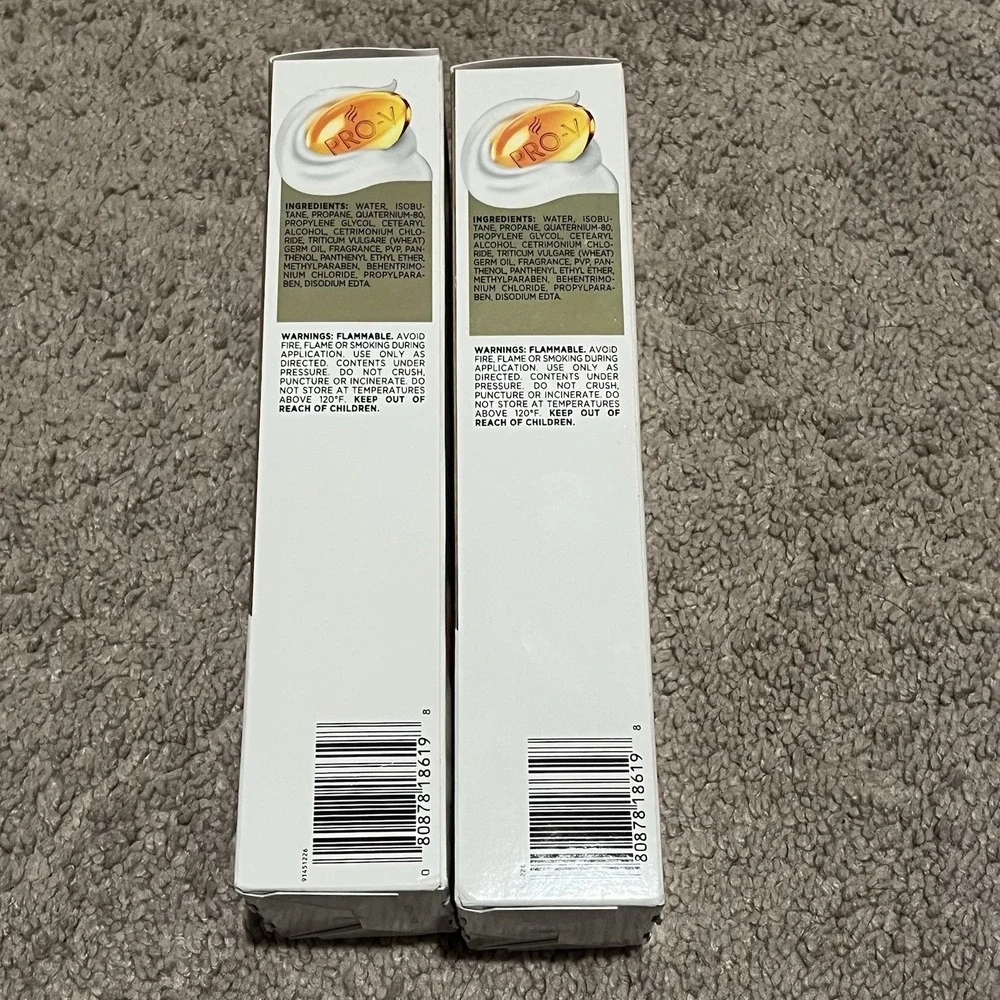Lot Of 2 Pantene-Pro-V Foam Conditioner Daily Moisture Renewal In The Shower
